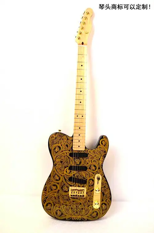 beyond乐队御用复刻 010-8602黄贯中金花电吉他 黄家驹