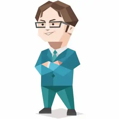 总经理型人格卡通图像