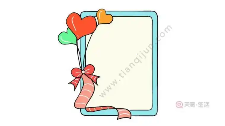 笔画步骤木屋边框简笔画作品彩色图片装饰花边图案简笔画简单彩色边框