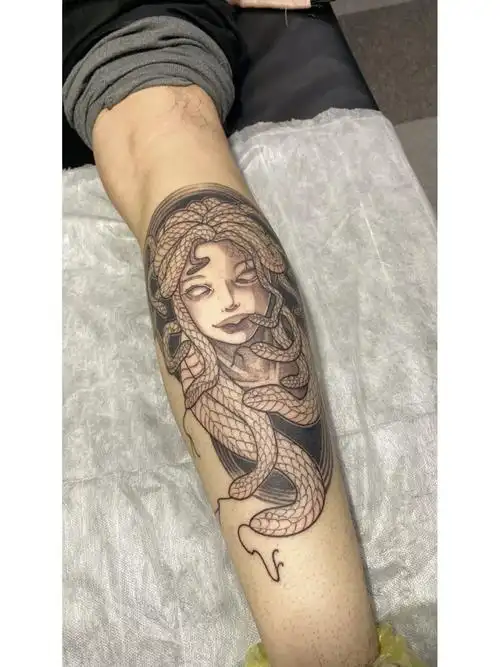 美杜莎纹身