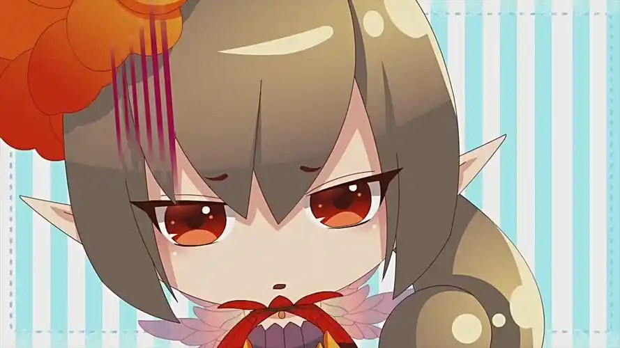 小花仙第三季 豆丁版 凤仙花精灵王君上卿(没进化也没黑化的样子)自截