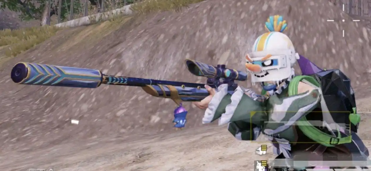 玩家抽到星之信仰m24,装上8倍镜后看到了16倍镜的影子,赚大了!