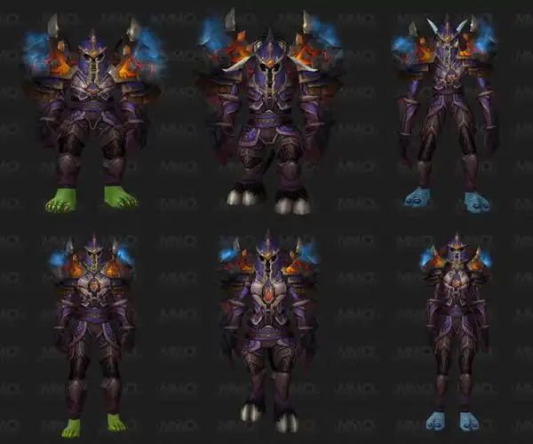 萨满t9.75套装展示:索尔的战衣(部落)