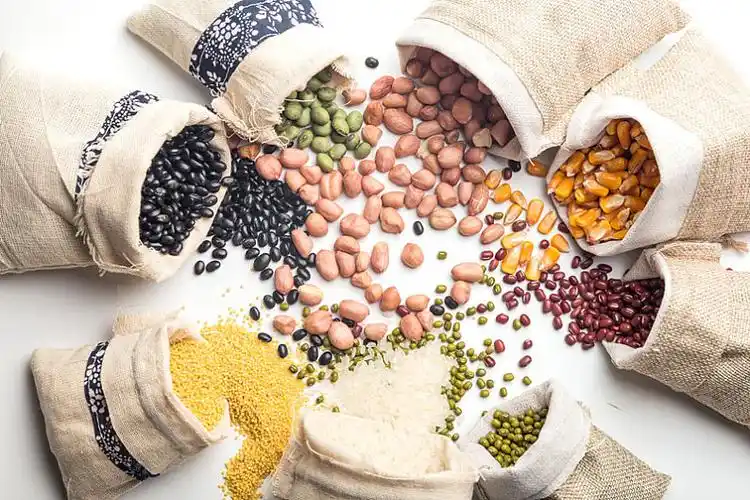 五谷杂粮含有丰富的营养素_高清图片_全景视觉