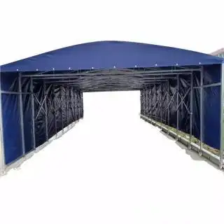 户外移动推拉雨棚伸缩式折叠活动排挡仓库帐篷烧烤棚子