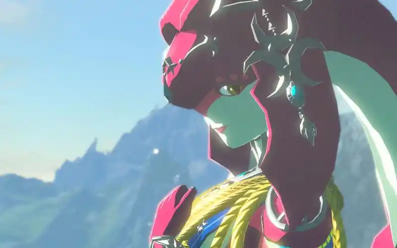 塞尔达传说荒野之息米法为什么这么可爱居然不让我看她的日记