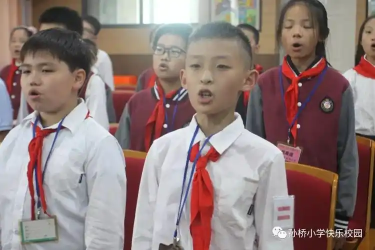 传承红色基因争做新时代的好少年孙桥小学第34次少代会召开啦