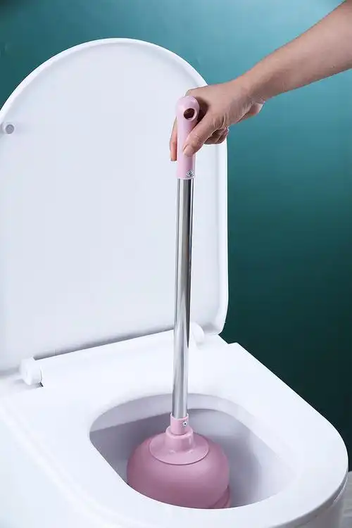 家用马桶疏通器厕所卫生间吸盘水皮拔强力皮搋子厕所管道疏通神器绿色