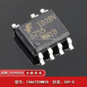 全新原装6755myc fan6755wmyb 6755 液晶电源管理芯片 封装sop-7