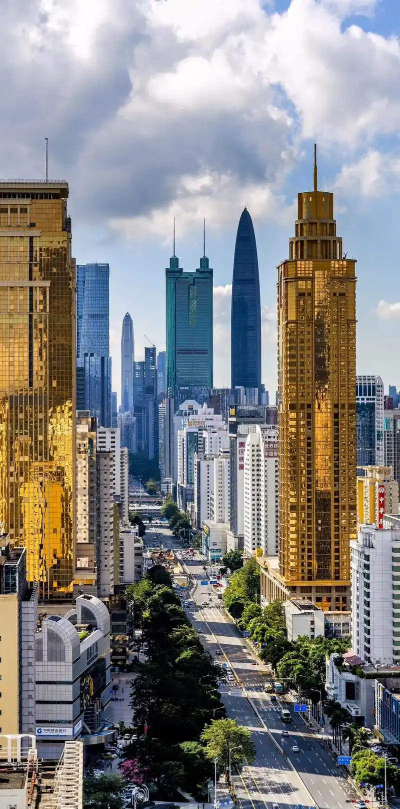 这里是中国深圳.@你的好基友来感受一下深圳曼哈顿吧#城市风光 - 抖音