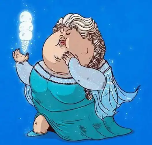 动漫人物大小对比与外形比较(当动漫人物变成胖子之后会是什么样)(2)