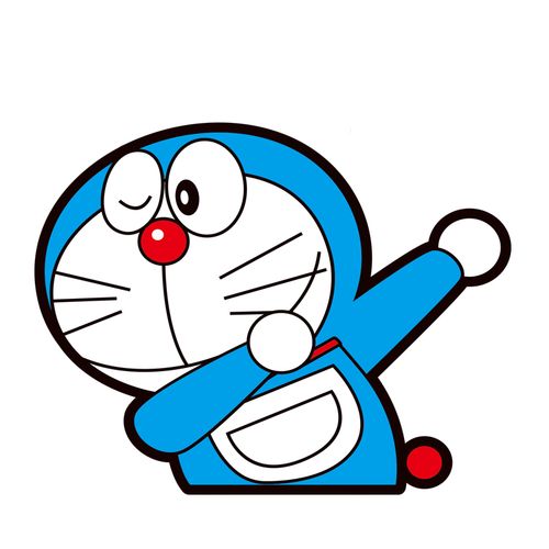 汽车油箱车贴机器猫哆啦加油贴纸改造装饰92号汽车装饰贴