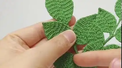 阿富汗针法叶子二