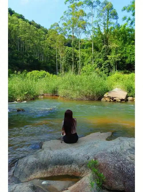 广州周边游增城正果玩水真凉快真干净