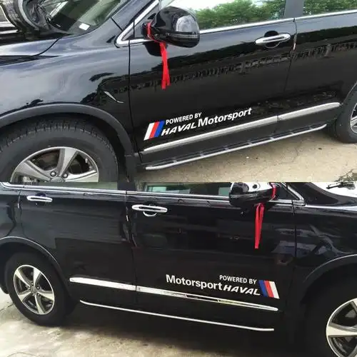 哈弗h6车身贴哈弗h2s车门贴纸h6运动升级版h1车门贴汽车拉花反光