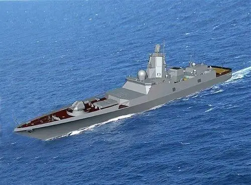 俄明年建新型万吨级驱逐舰 导弹载量将超过百枚
