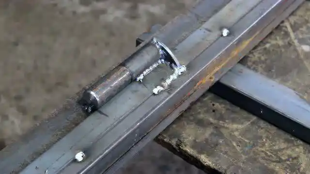 如此焊接一个铁门学会了可惜家里没有院子