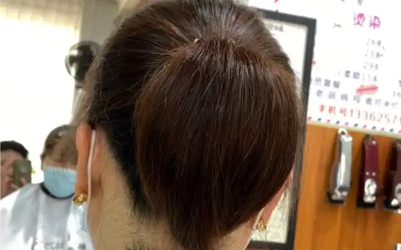 桃心马尾讲解-大树先生a-理发教程①-哔哩哔哩视频