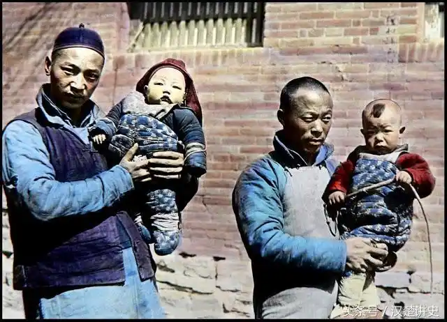 16张百年前的中国人的彩色老照片