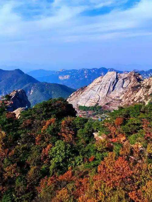02 沂蒙山龟蒙 云蒙景区在大汗淋漓后,享受