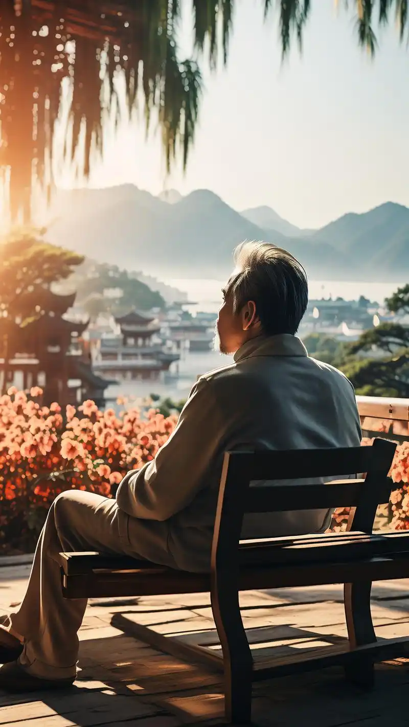 中老年拍照经典动作壁纸来啦92 今天给大家带来一组中老年拍照经典