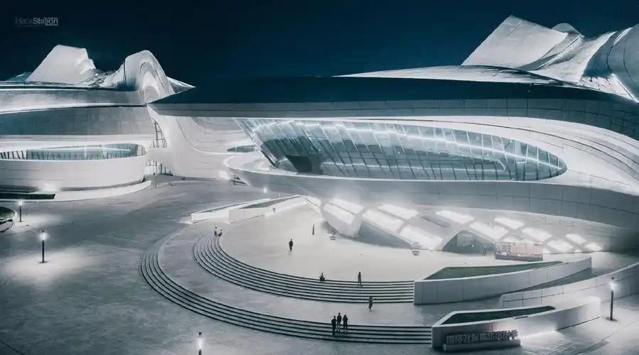 the dancing curves 扎哈·哈迪德(zaha hadid)遗作--长沙梅溪湖国际