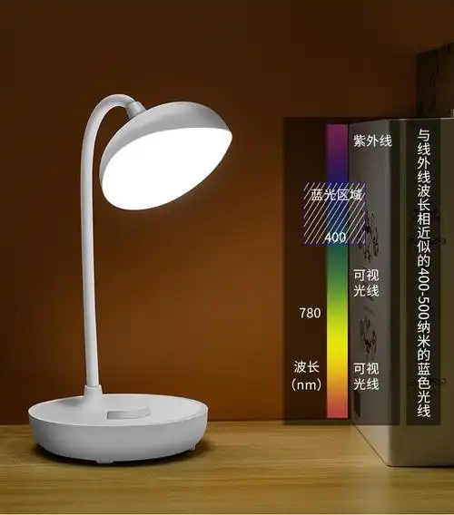 olevo欧普opple适用于台灯宿舍学生学习吸附夹子led护眼书桌笔筒充电