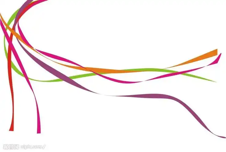 飞舞彩带之二图片