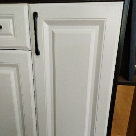 欧式高密度平开吸塑门板