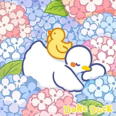 dakeduck大可鸭清新头像图片大全