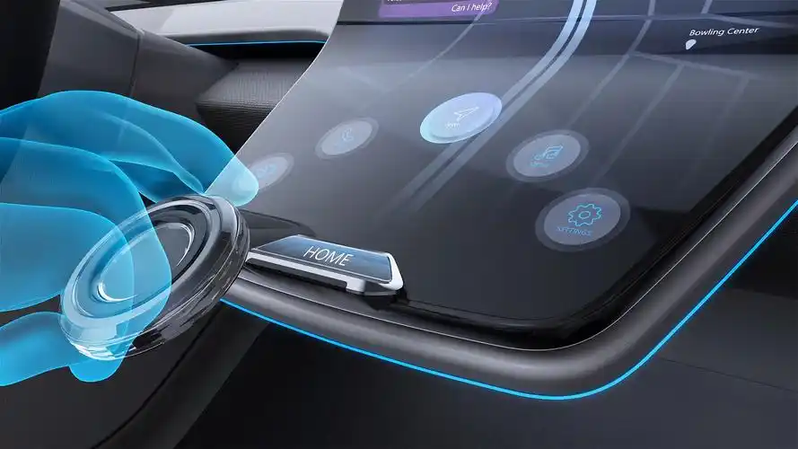 均胜电子发布可拆卸旋钮中控屏智能座舱方案