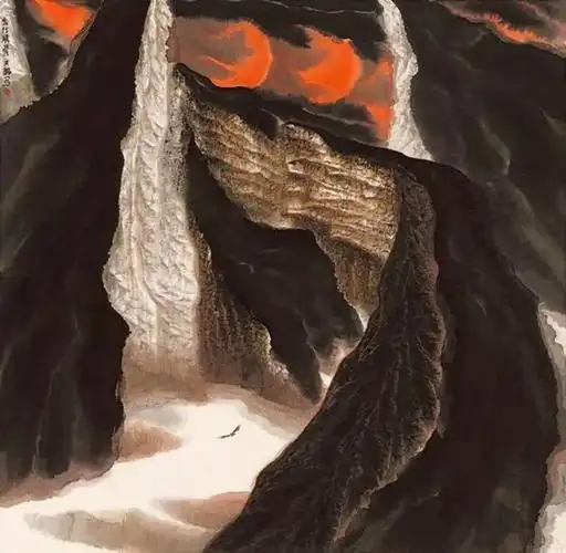 国画名家贾又福的山水画作品赏析