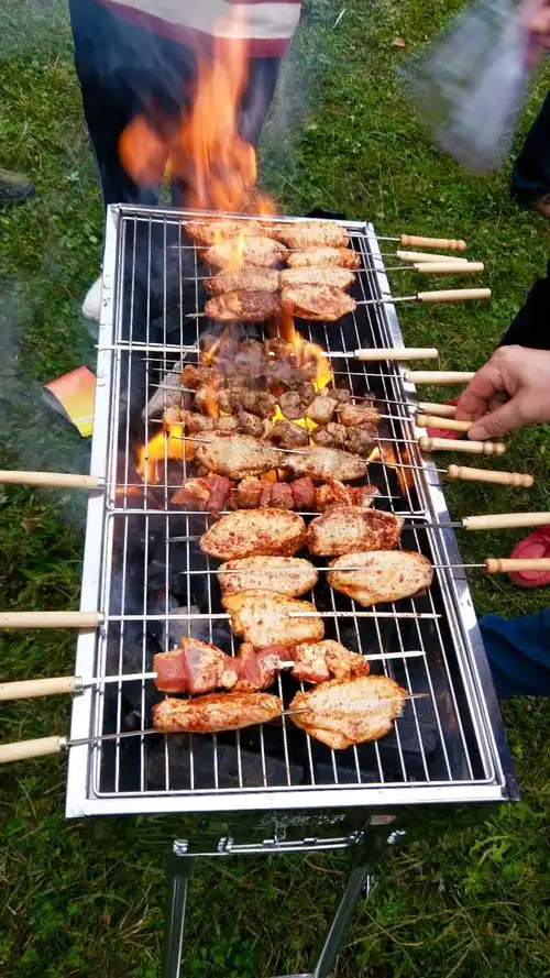 行野户外露营烧烤金子山