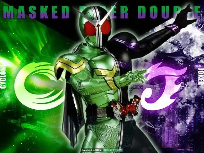 假面骑士w疾风王牌