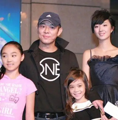 图李连杰有几个孩子呢女儿们的罕见照片曝光