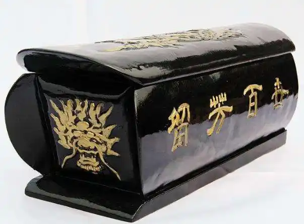 中国传统棺材有黑色金色红色无色你知道有什么不同吗