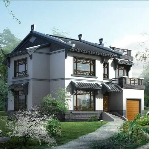 中式园林风别墅图片