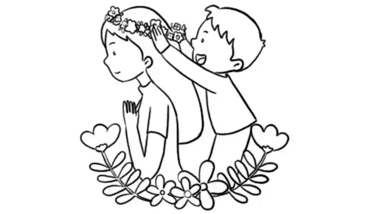 母亲节的礼物简笔画画法