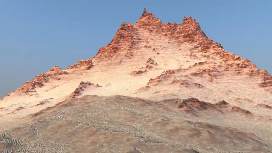 vray渲染,未使用置换贴图.