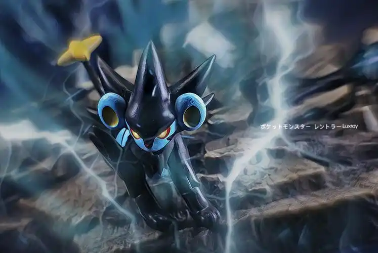 精灵宝可梦伦琴猫非常帅的电气系宝可梦点满特攻努力值攻击高的可怕