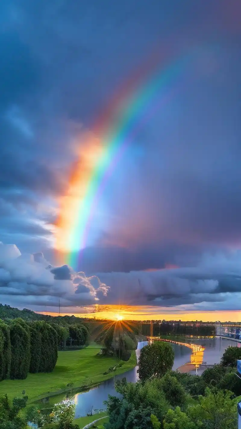 🌈寓意美好的彩虹壁纸精选🌟