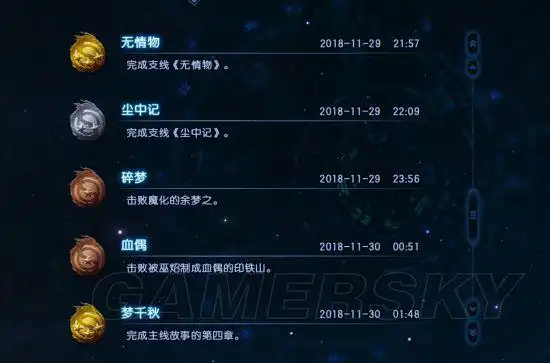 《古剑奇谭3》全成就一览 古剑奇谭3成就怎么解锁
