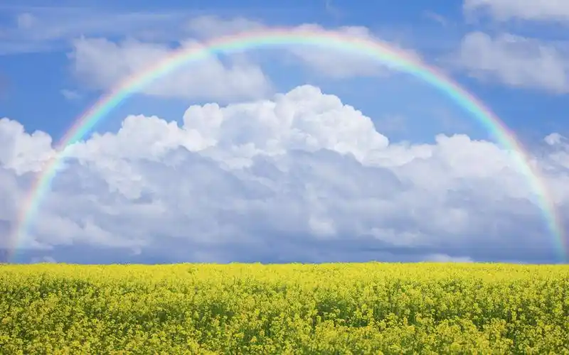 唯美彩虹风景图片桌面壁纸,风景壁纸,唯美,高清,彩虹,自然风光,绚丽