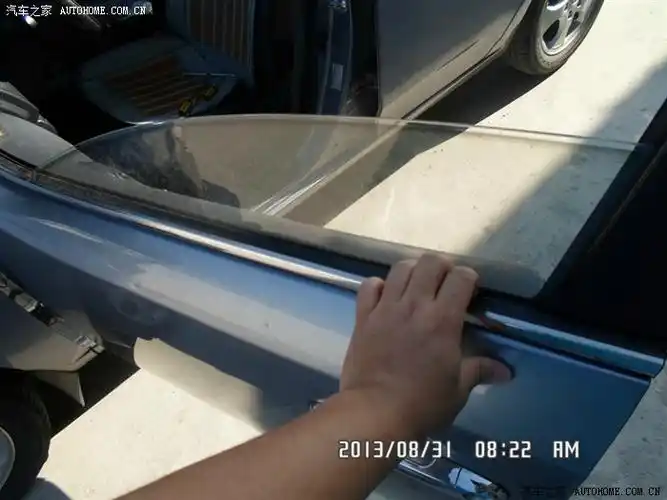 自己动手换车窗玻璃导轨拆门图