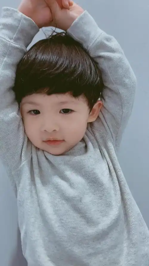 适合小男孩的韩范造型