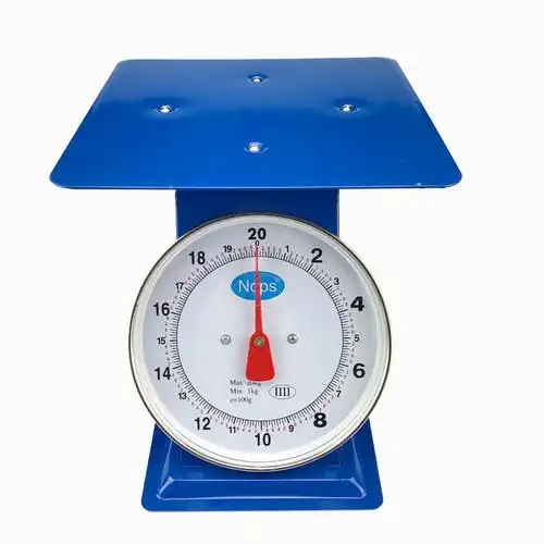 秤5kg公斤称老式盘称卖菜厨房称重台秤30kg案式机械称大圆盘铁皮20kg