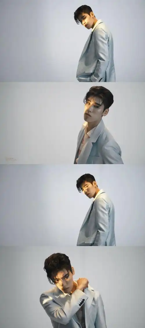 王子异流苏牛仔封面##王子异彩色西装