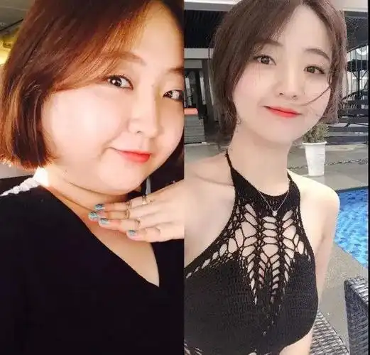 对比明显做对这两件事1年减肥66斤27岁韩国女生完美逆袭