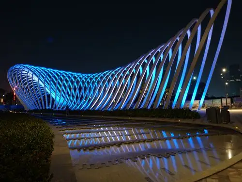 深圳欢乐港湾公园曲线美