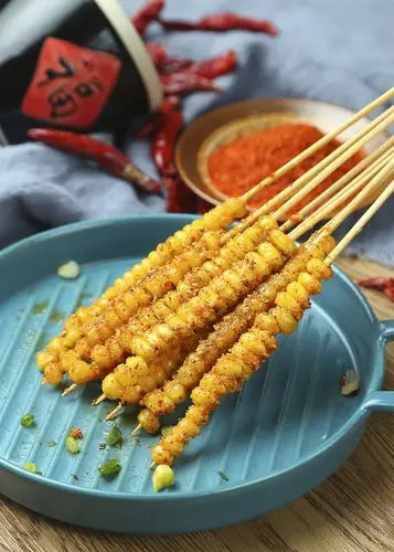 炸炸炸串串拍摄